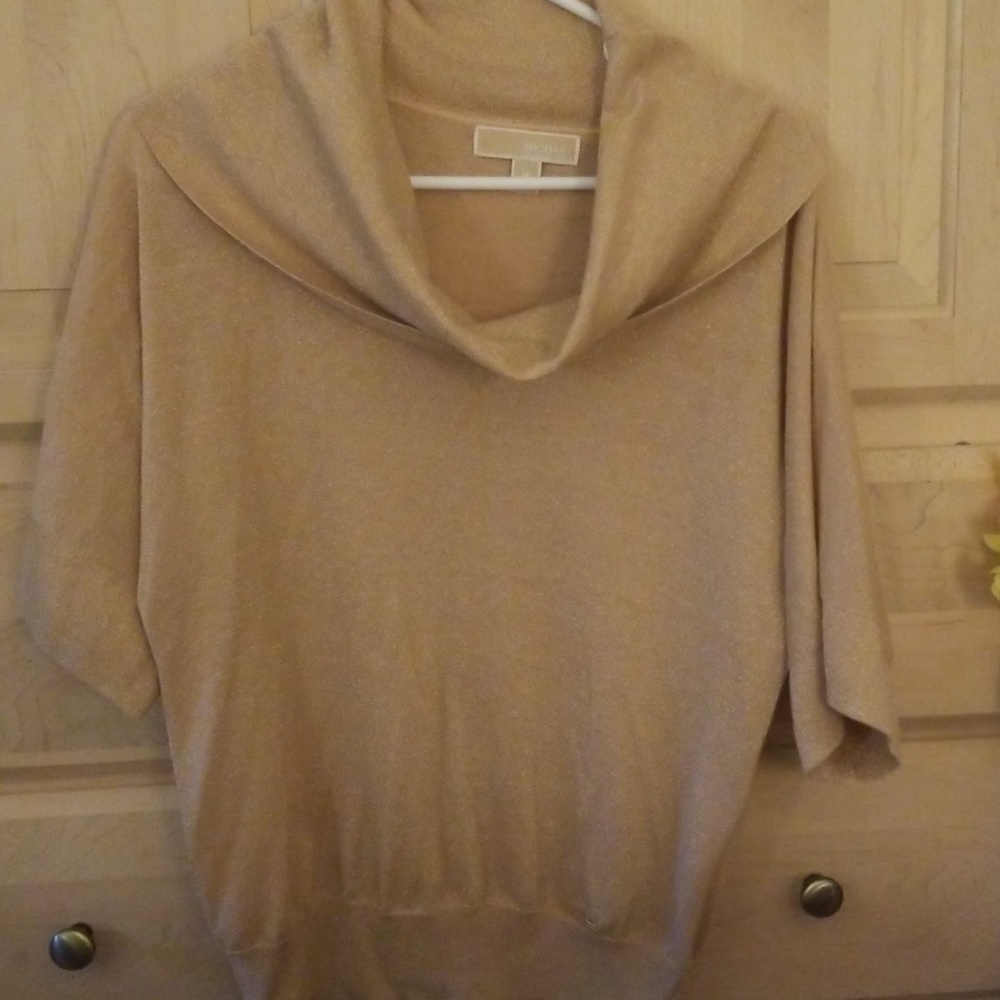 Metallic gold Michael Kors Sweater